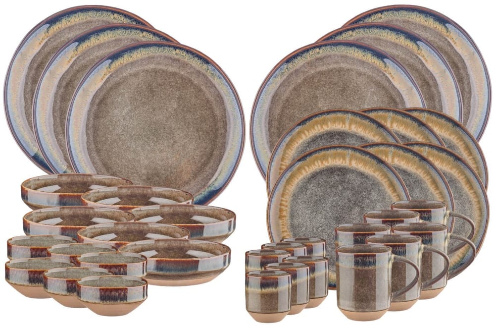 Juego de vajilla  GENESIS - 36 piezas - Basalto