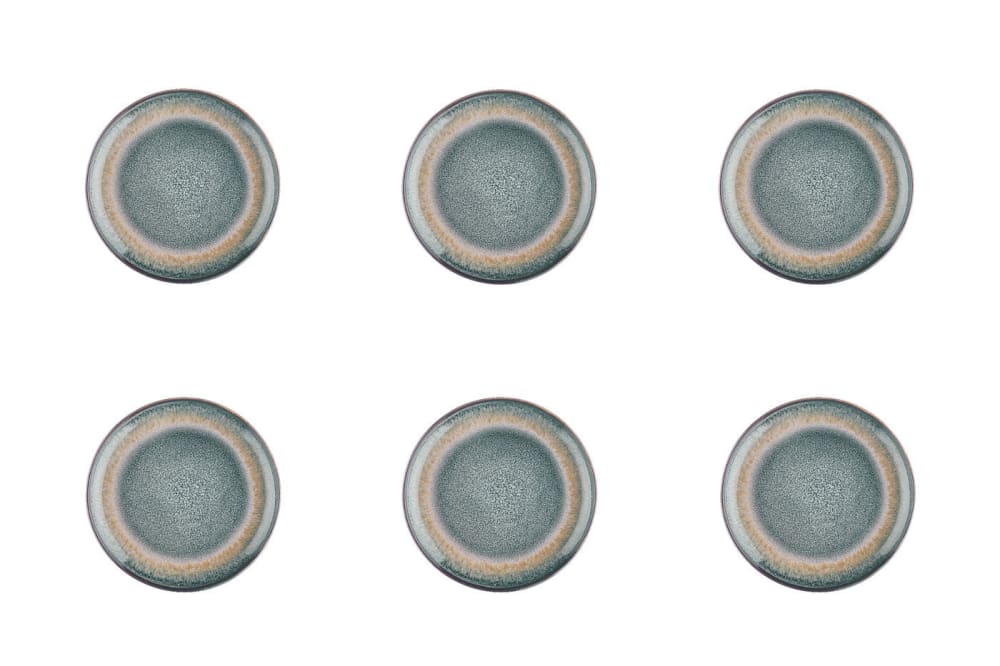 Plato GENESIS Ø16,5cm - 6 piezas - Tierra