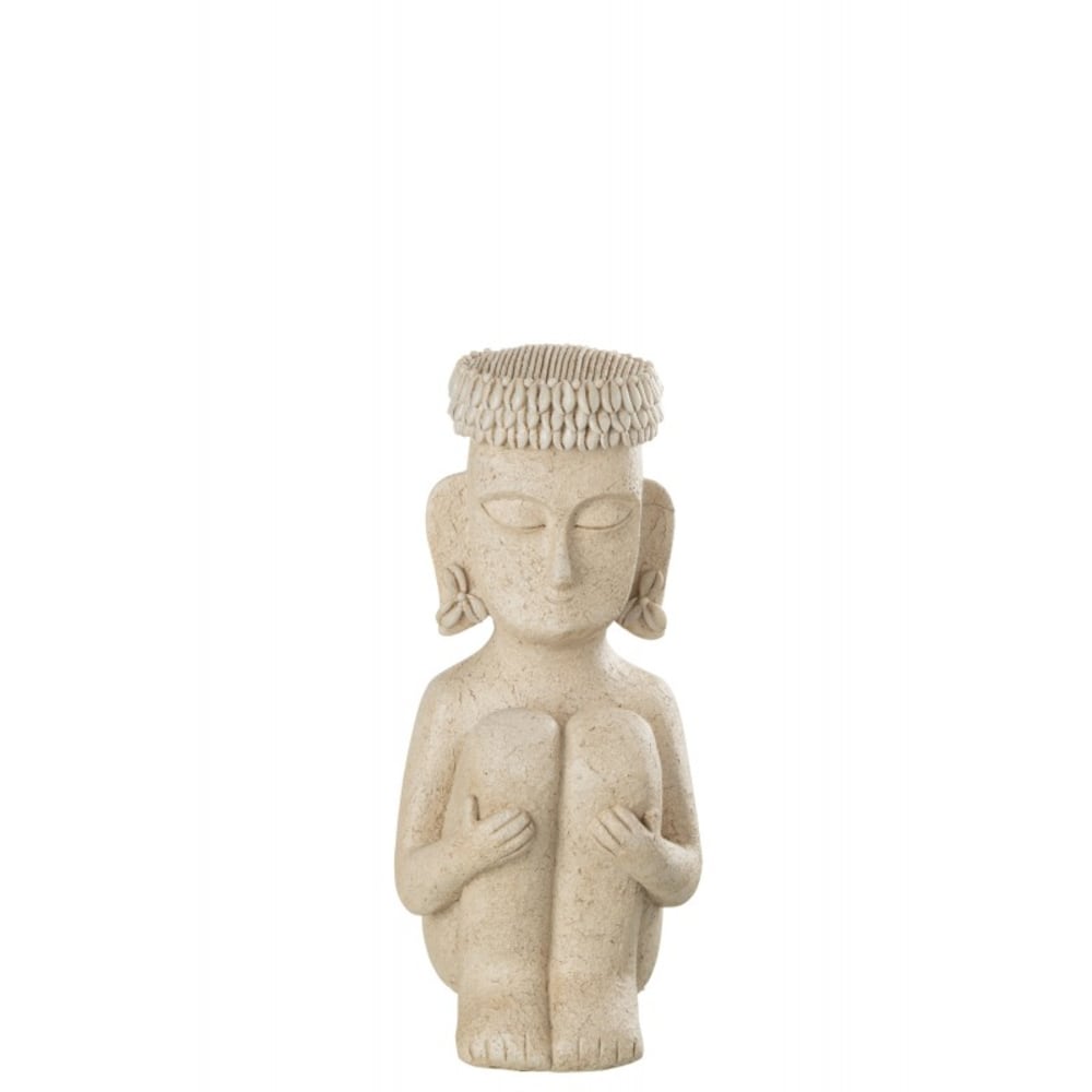 Statuette ethnique assise