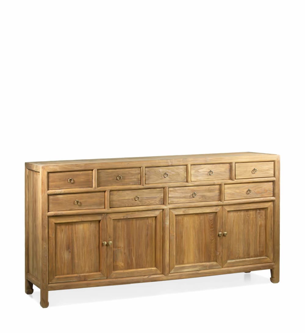 MOYCOR Sideboard aus Holz L 180 cm, beige - Holz