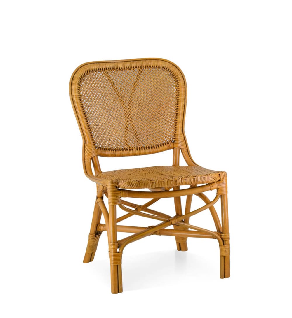 Set de 2 chaises en rotin