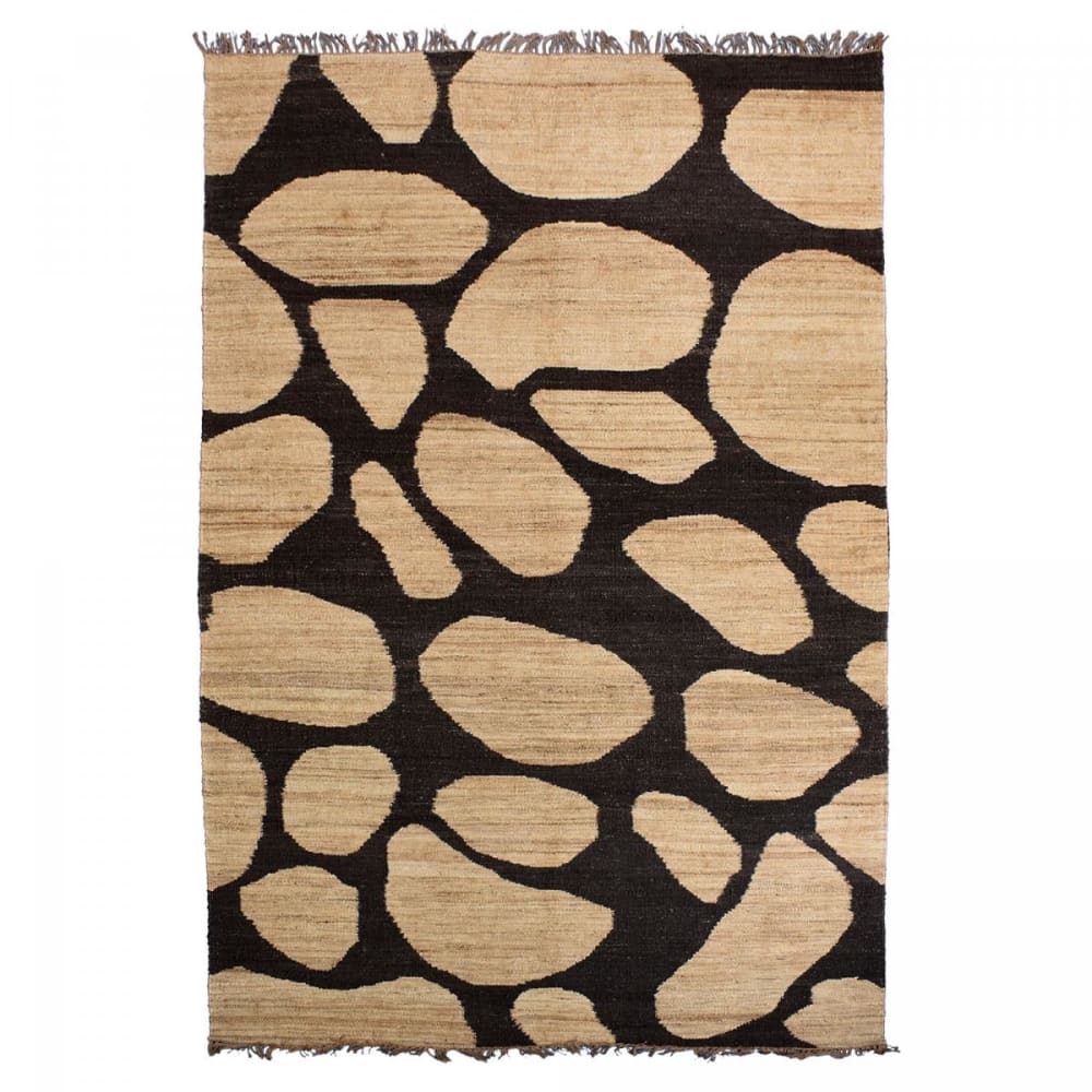 Tapis en jute tissé