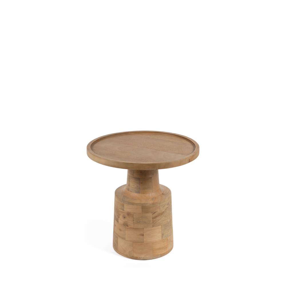 Table ronde en bois de - manguier