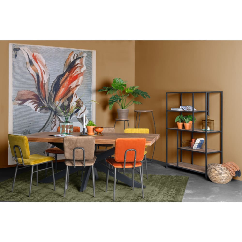 Esstisch für 8/10 Personen 220 cm aus Massivholz - Maisons Du