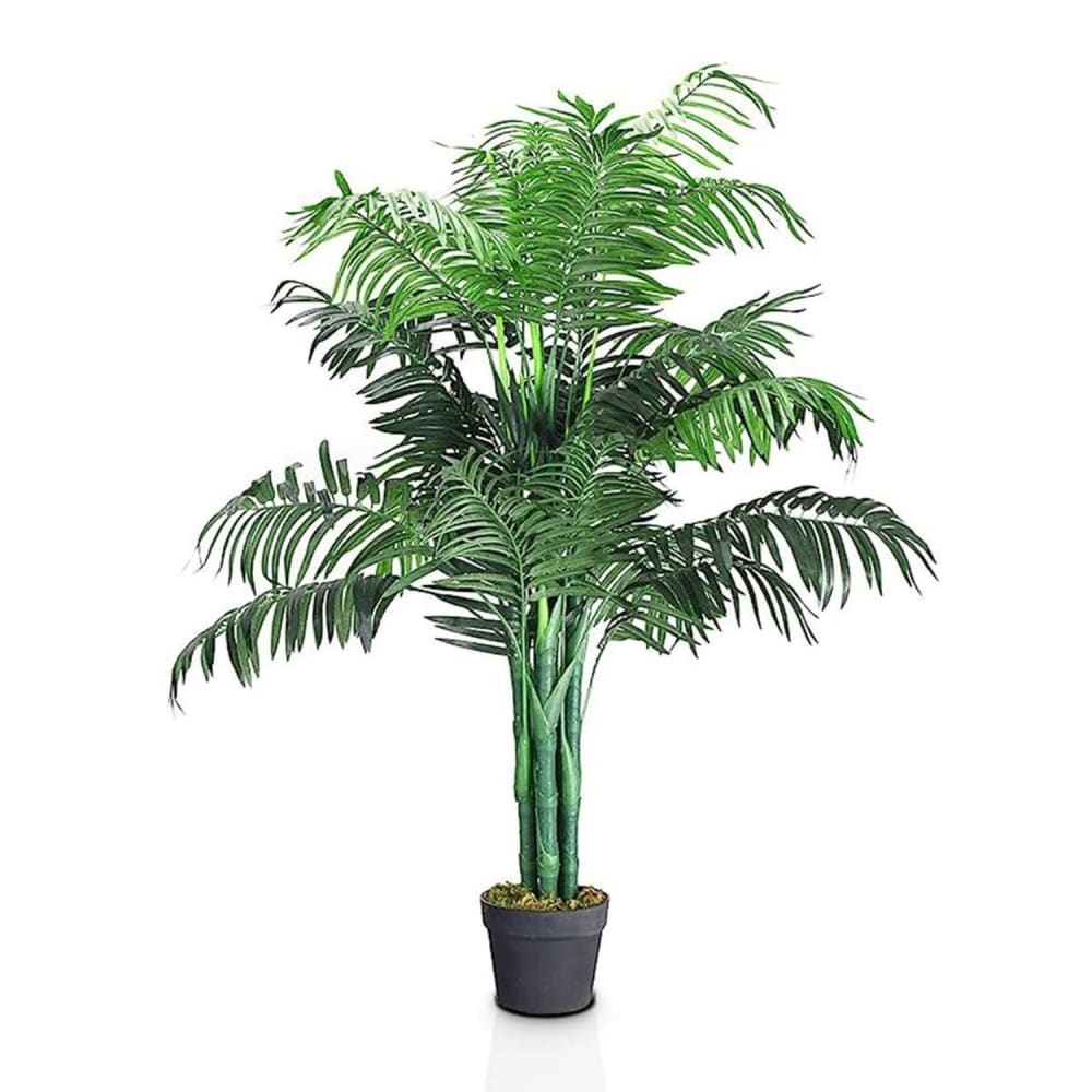 Giantex Kunstpflanze aus Polyester 16x16x110cm, Grün Grün Pes - Polyester