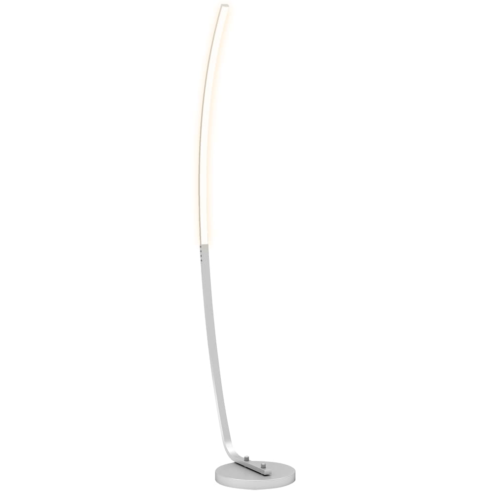 Lampadaire arc design LED réglable H.147 cm alliage aluminium