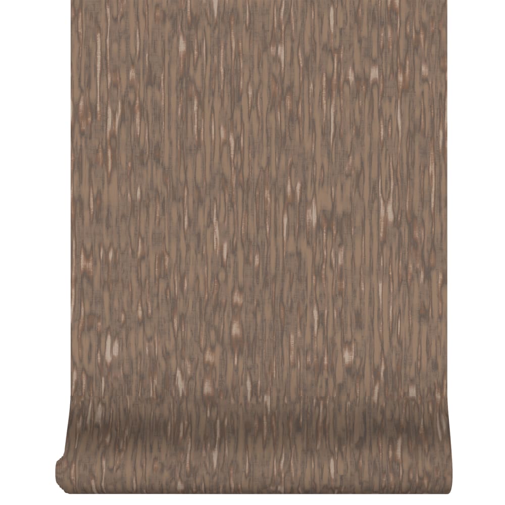 Papier peint design années 70 brun 1005x52cm — vue 3