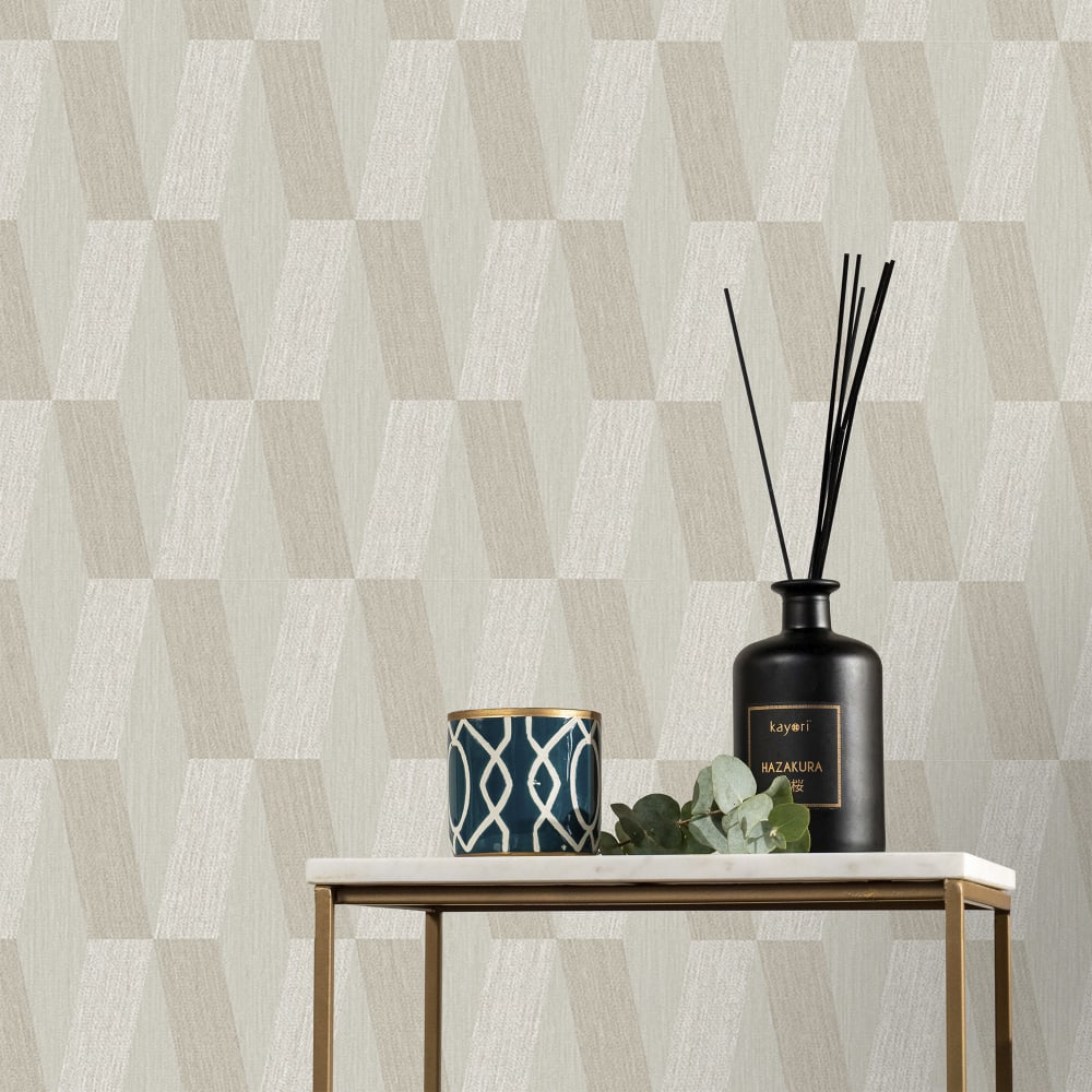 Papier peint maillage sable 1005x52cm — vue 4