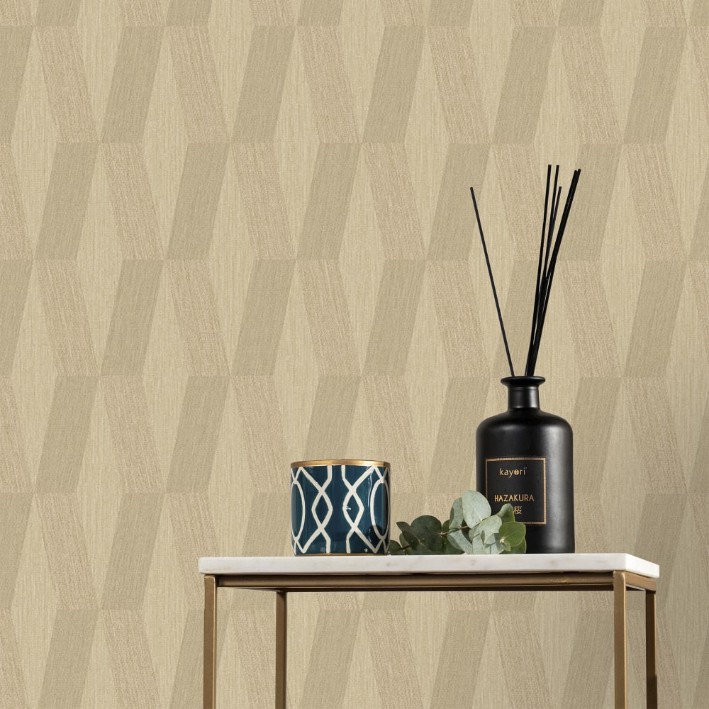 Papier peint maillage doré 1005x52cm — vue 4
