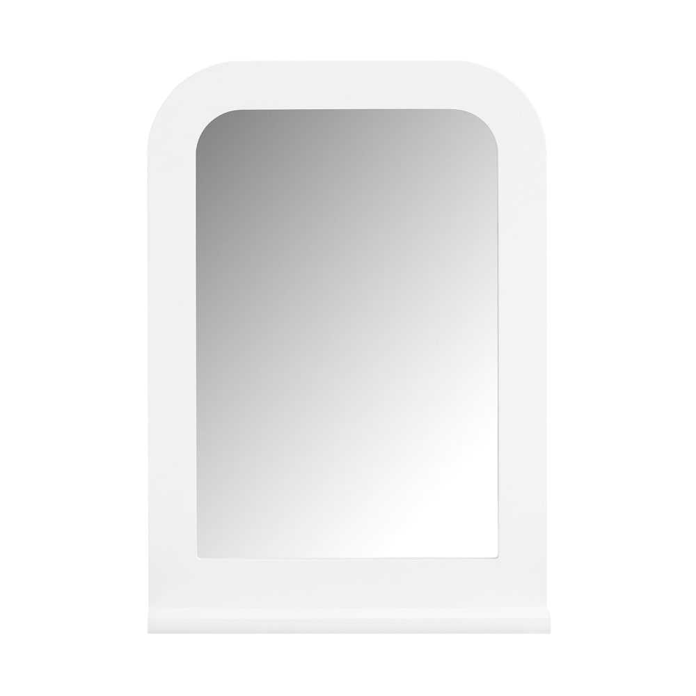 Miroir mural avec étagère plateau pour salle de bain