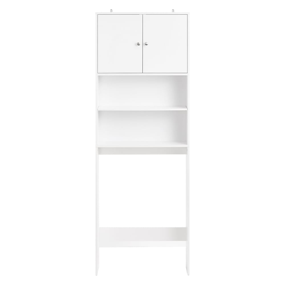 Toilettenregal Badezimmerregal Waschmaschinenschrank Aus MDF(E1) Weiß