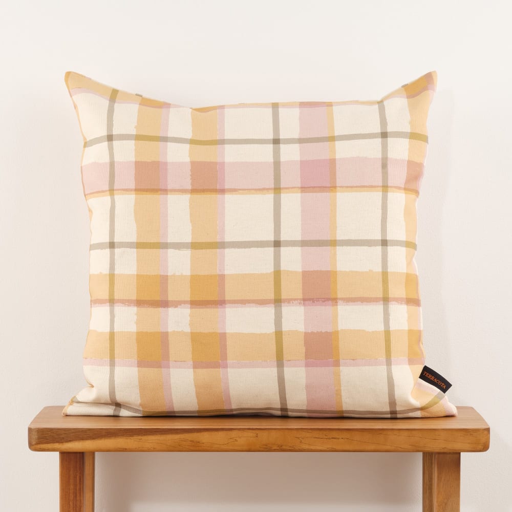 Housse de Coussin Coton multicolore 50x50 cm - Maisons du Monde