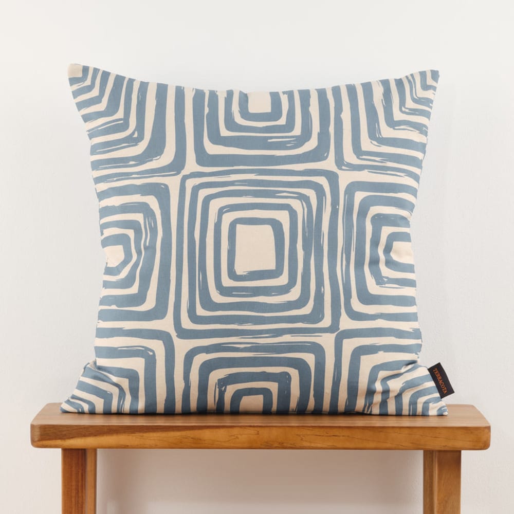 Housse de Coussin Coton multicolore 50x50 cm - Maisons du Monde