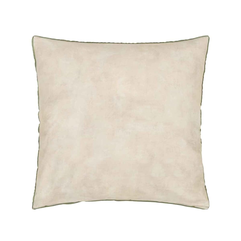 Taie d'oreiller en satin de coton beige 65x65cm - Maisons du Monde