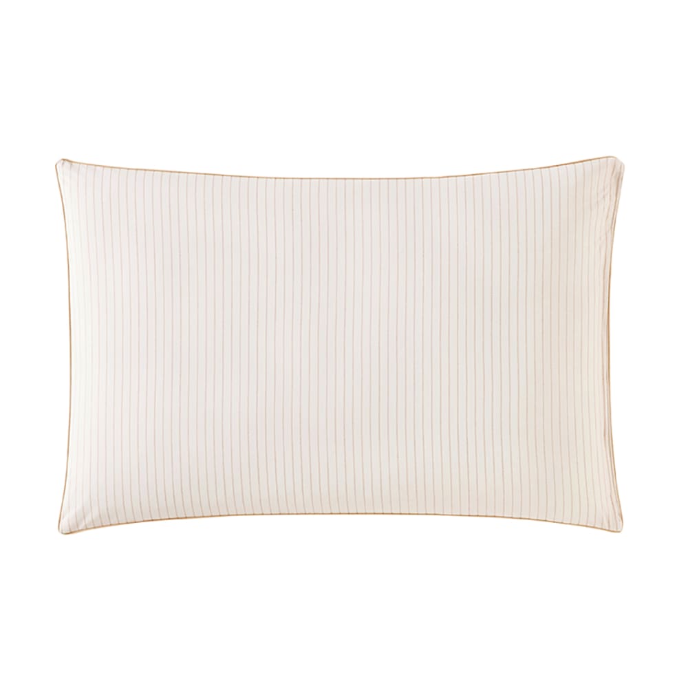 Taie d'oreiller en percale de coton rose 50x75 — vue 3