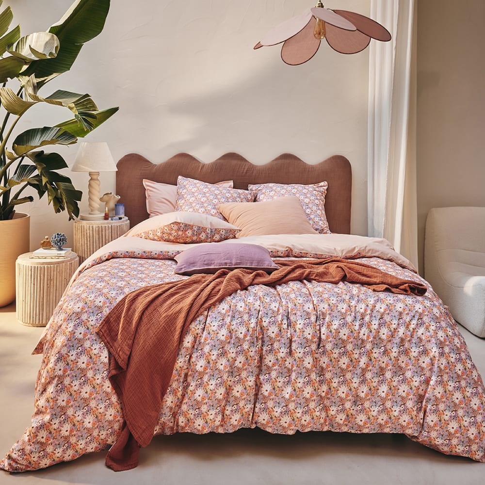 Taie d'oreiller en percale de coton multicolore 65x65 — vue 4