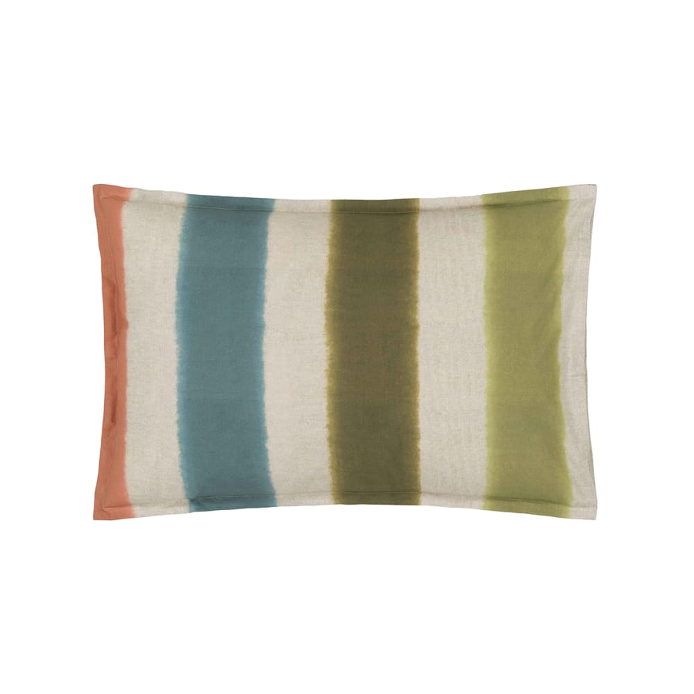 Taie d'oreiller en percale de coton multicolore 50x75cm