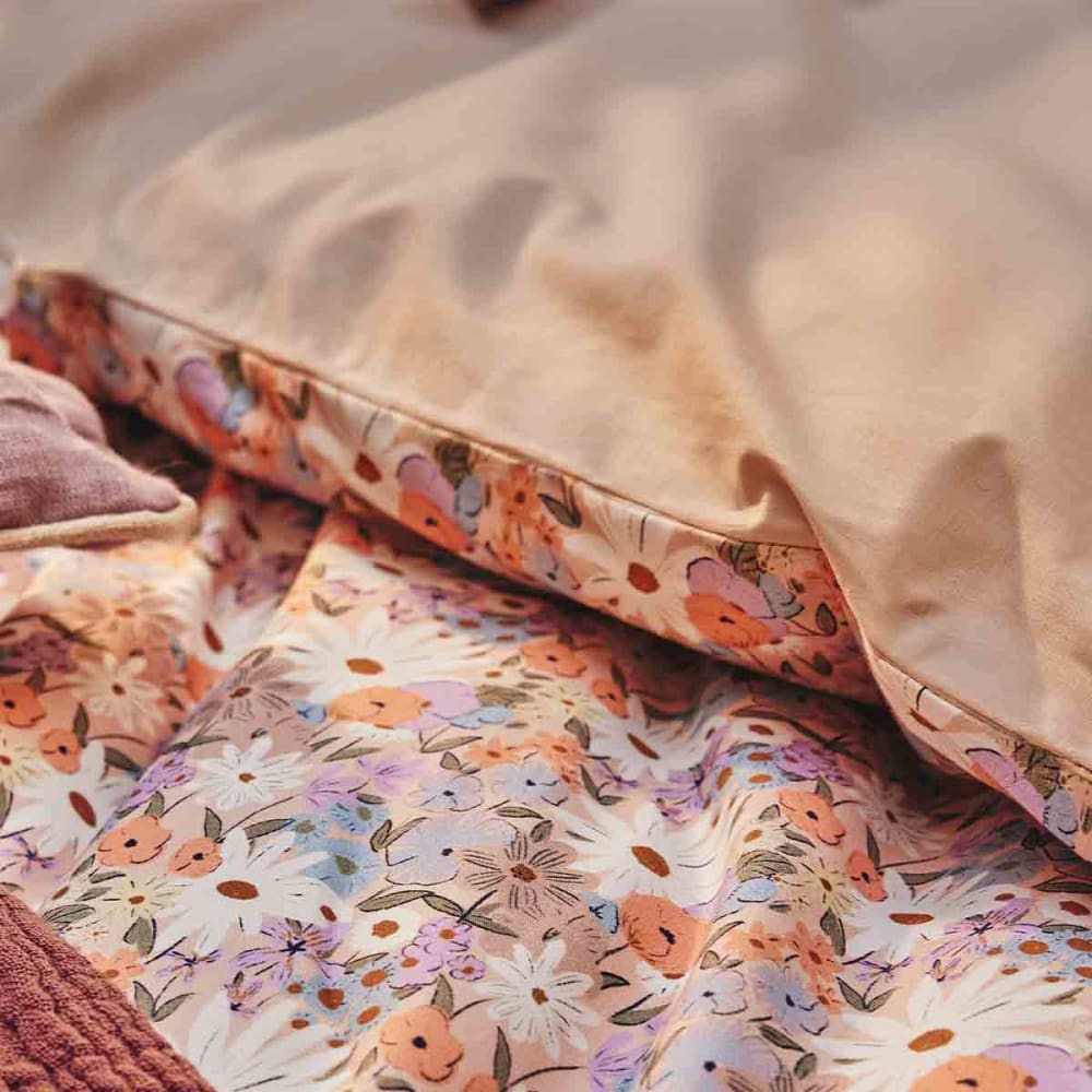 Housse de couette en percale de coton multicolore 200x200 — vue 4