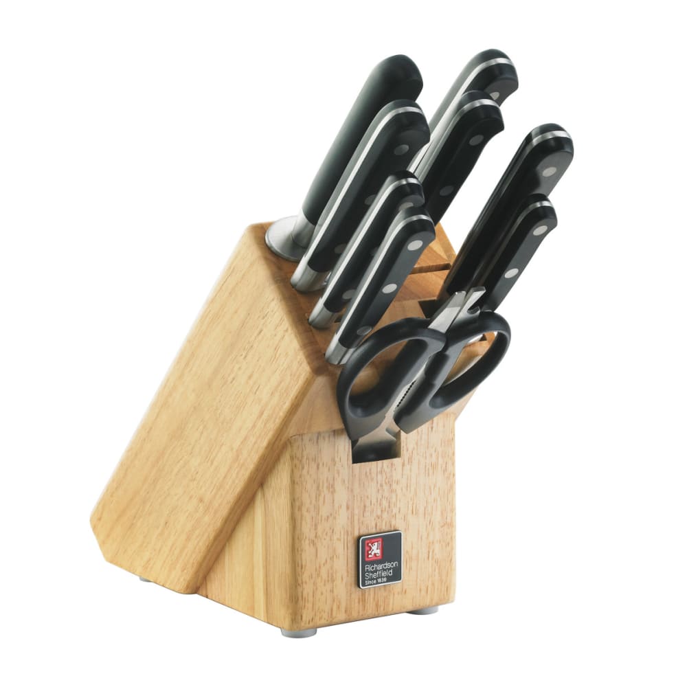 Bloc 9 couteaux de cuisine
