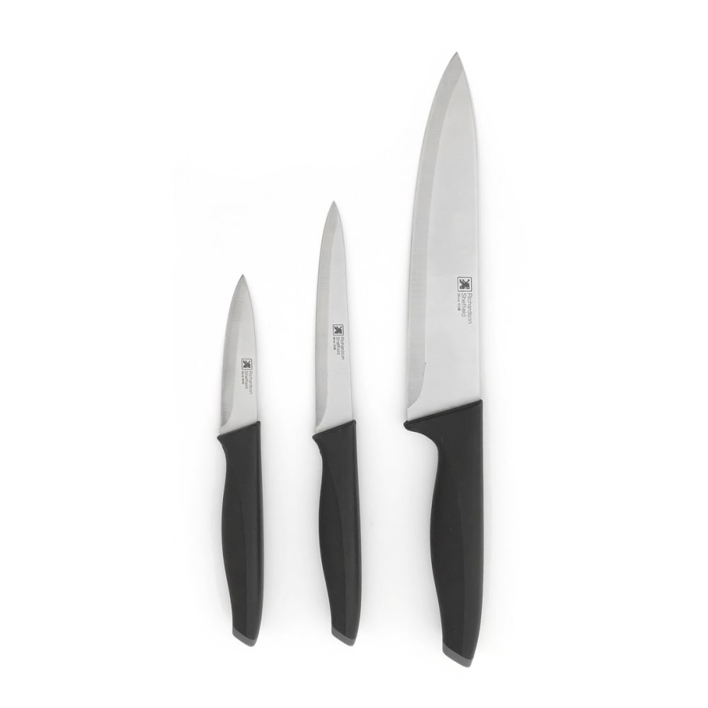 Set 3 couteaux : office, utile et chef Set 3 couteaux : office, utile et chef