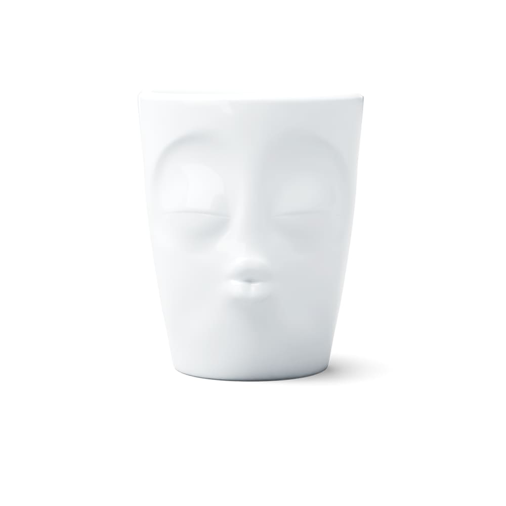 Mug en porcelaine 35cl  bisou porcelaine de chine 12 x 12 x 9 cm