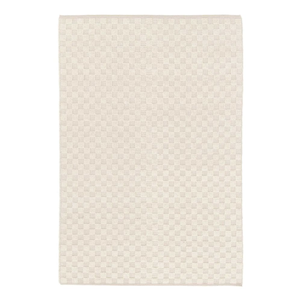 Teppich handgefertigt Baumwolle Wolle 120 x 170 cm - Maisons Du