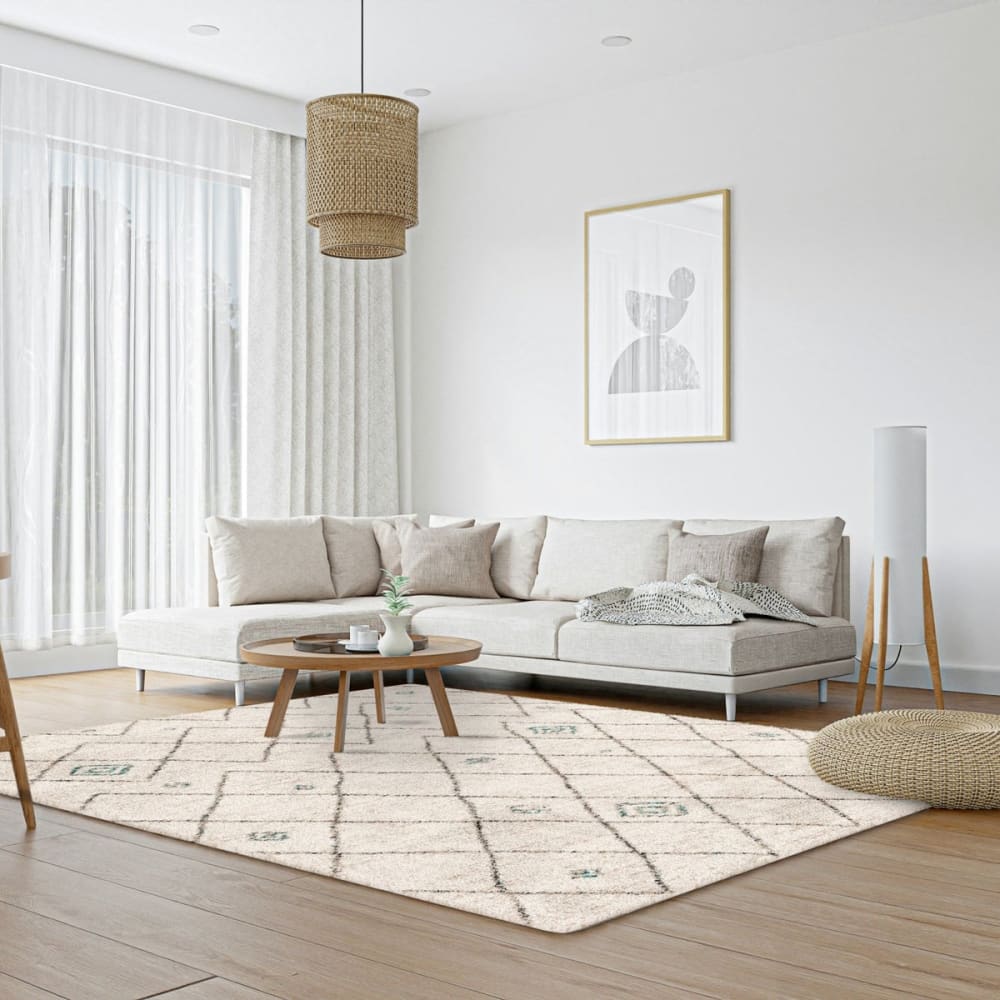 Teppich Shaggy dick komfortabel 200 x 290 cm - Maisons Du Monde