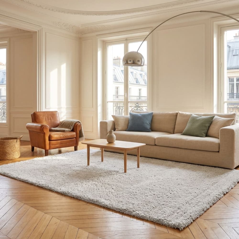 AFK Living Teppich im ethnischen Stil weich und voluminös 160 x 230 cm style classic chic Grau Öko-Tex Zertifikat Pp - Polypropylen