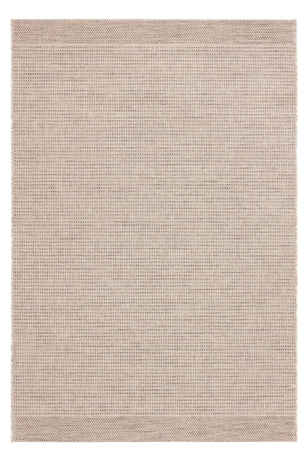 Tapis design intérieur extérieur aspect sisal beige 160 x 230