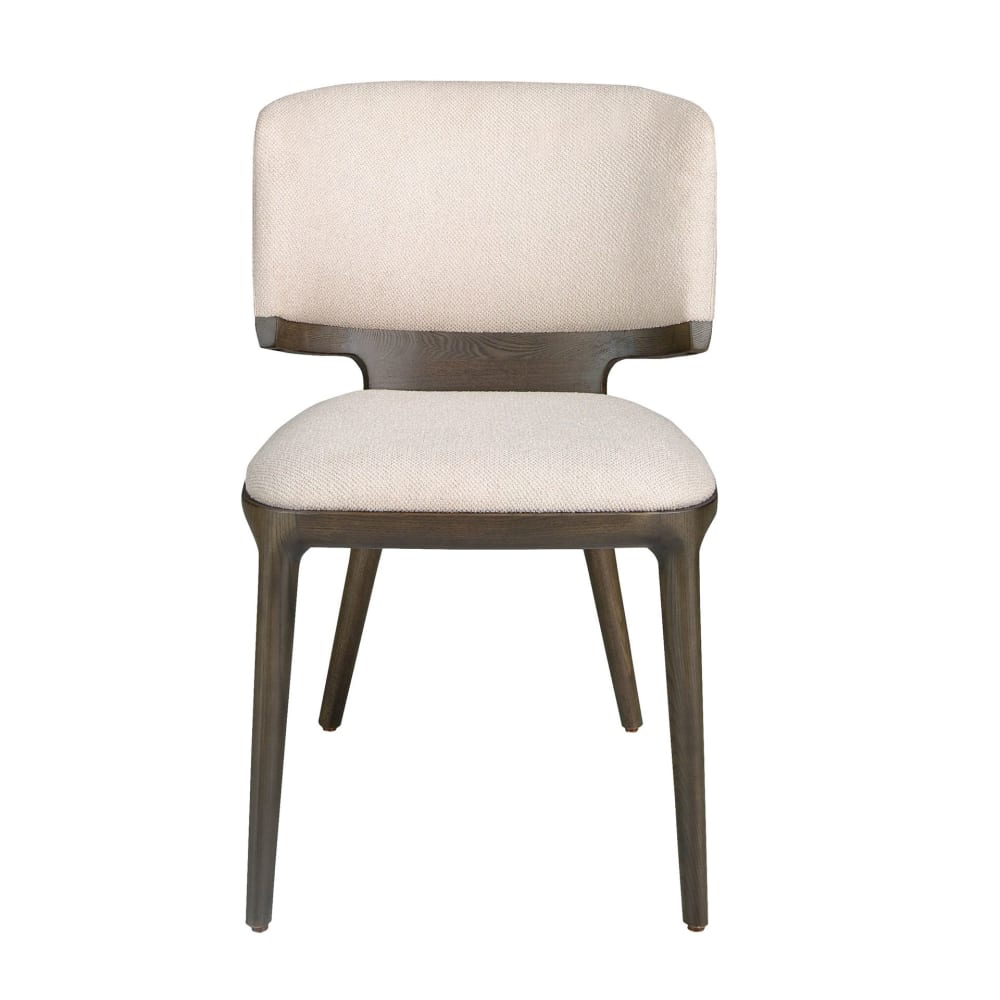 Chaise Moderne en Tissu Gris pour Cuisine