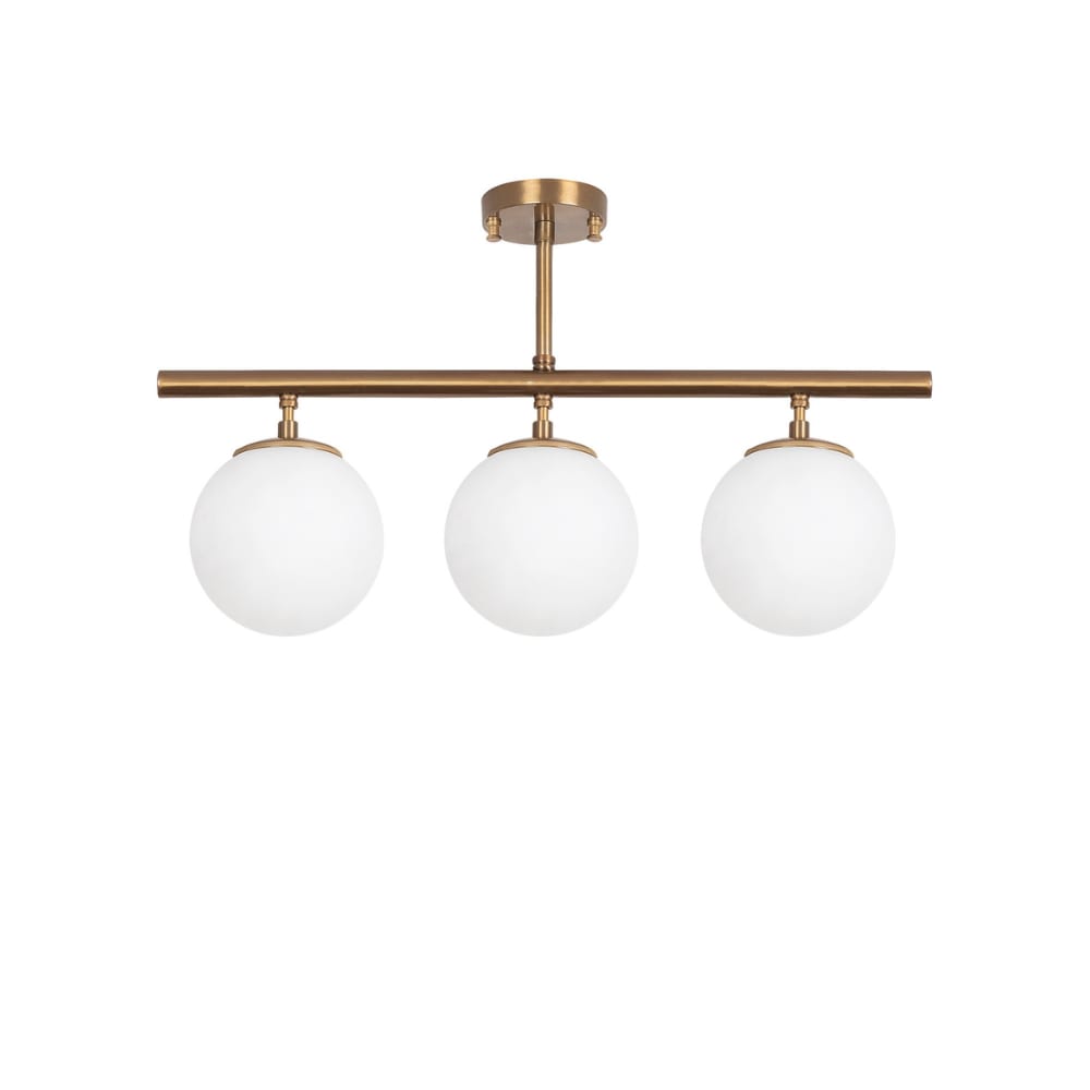 Plafonnier vintage - 3 lampes