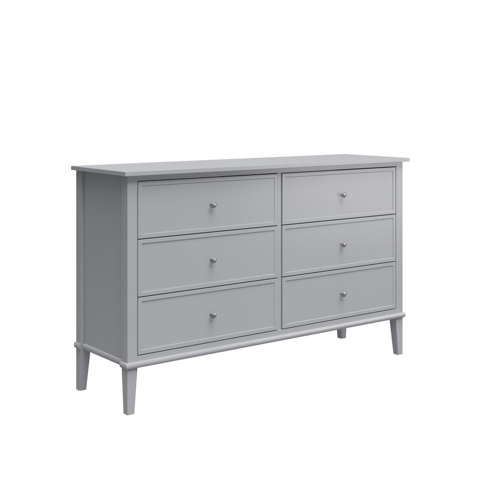 Kommode mit 6 Schubladen in Holzoptik grau - Maisons Du Monde