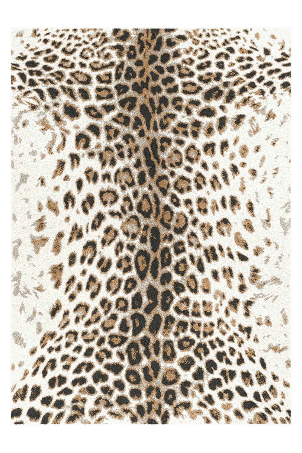 Tapis design facile d'entretien marron 120 x 170 cm