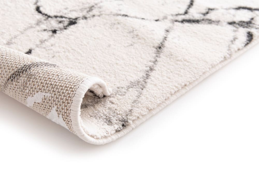 Tapis design facile d'entretien beige 120 x 170 cm — vue 4