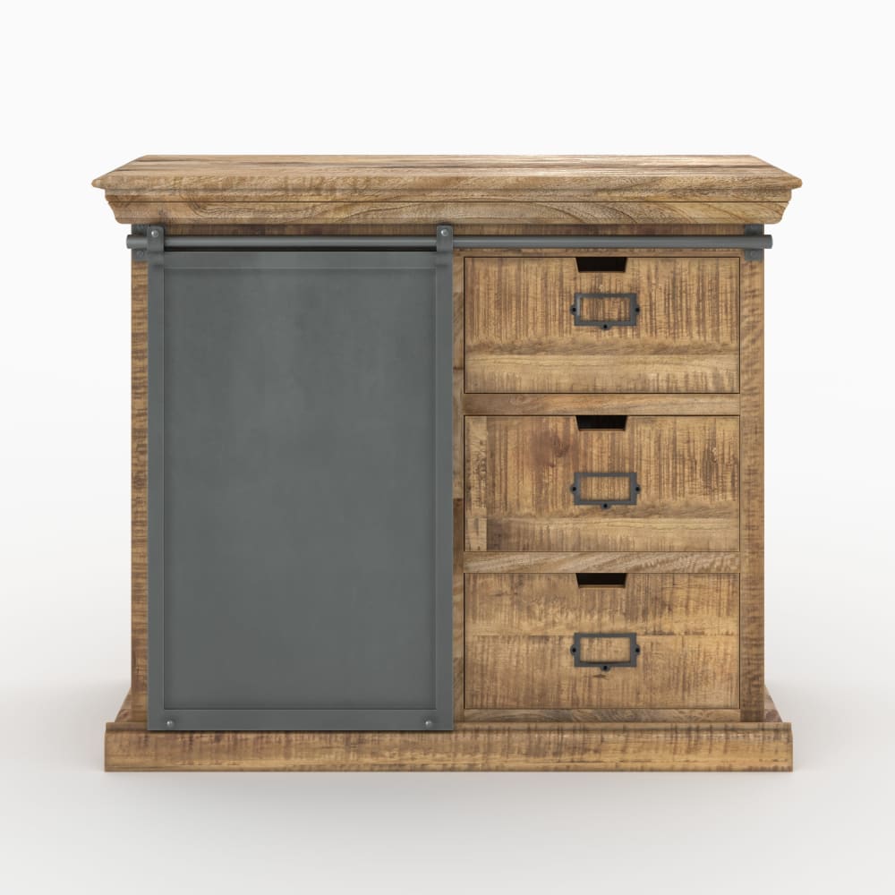 Set 2 Buffets in der Größe Mittel und Klein aus massivem