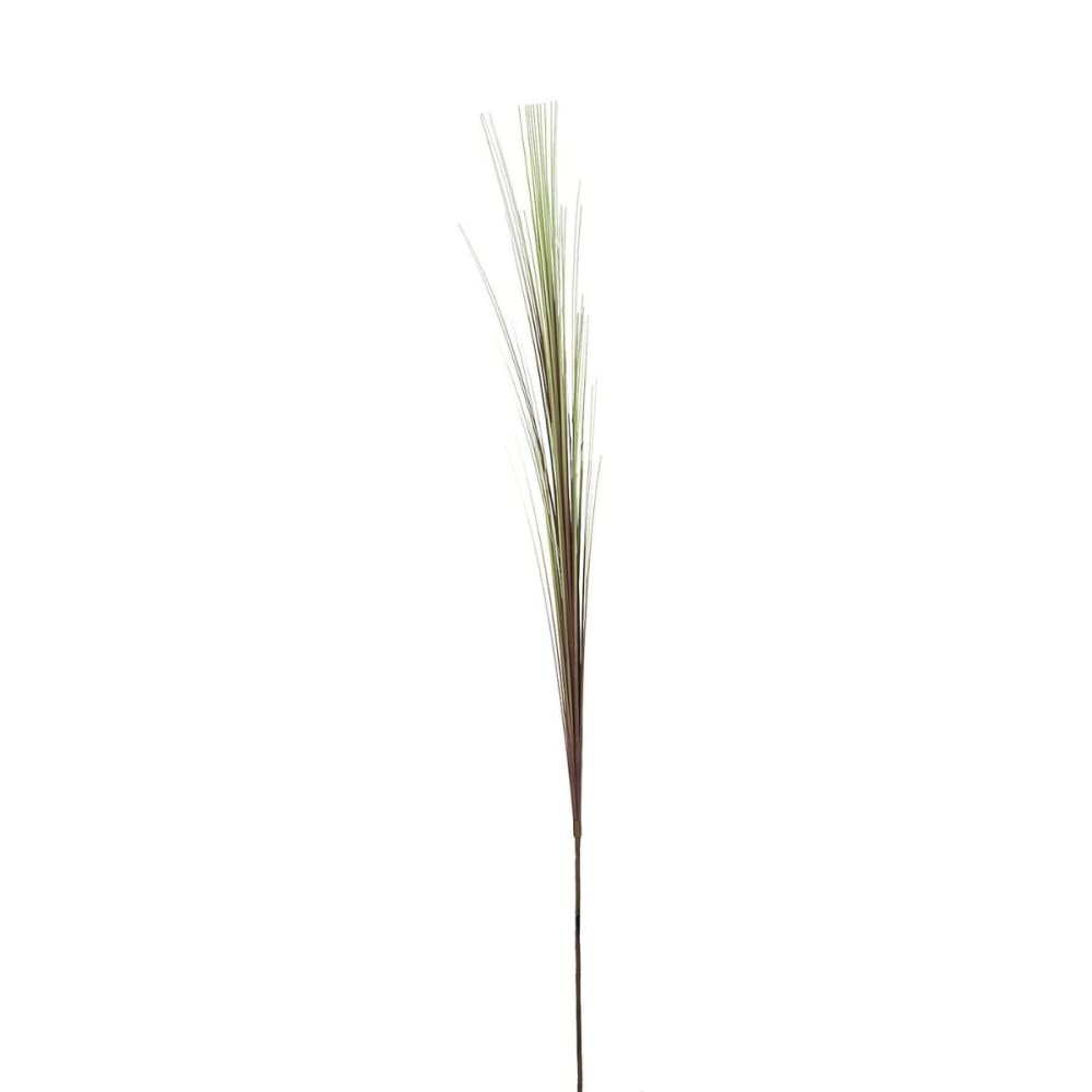 Feuillage artificiel herbes tombantes vert et bordeaux h121