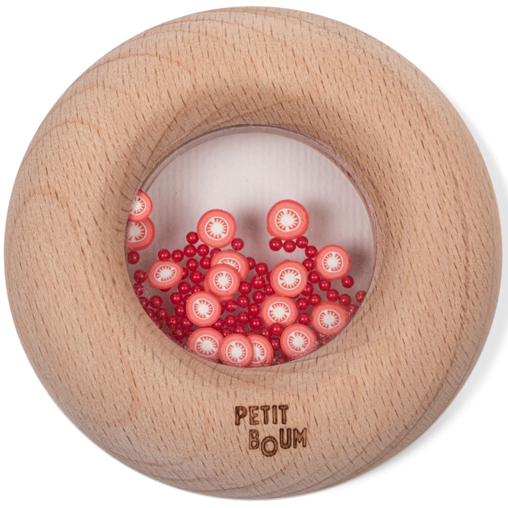 Hochet sensoriel Donut (Petit Boum) - Couverture
