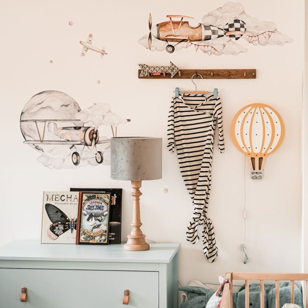 Planche de stickers enfants - Avions