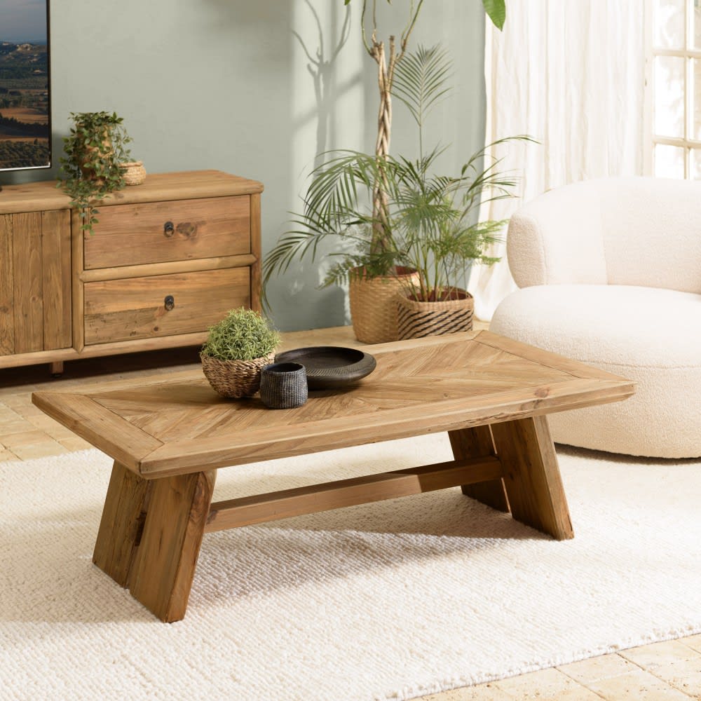 Rechteckiger Couchtisch 130x70cm - Maisons Du Monde