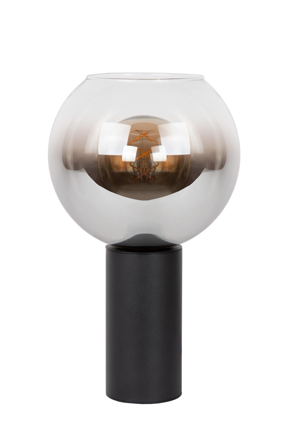 Lampe de table verre fumé Noir — vue 4