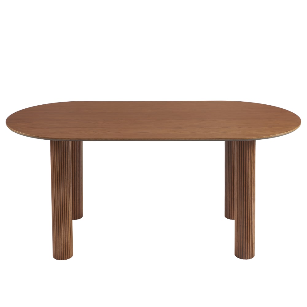 Table de séjour placage - noyer