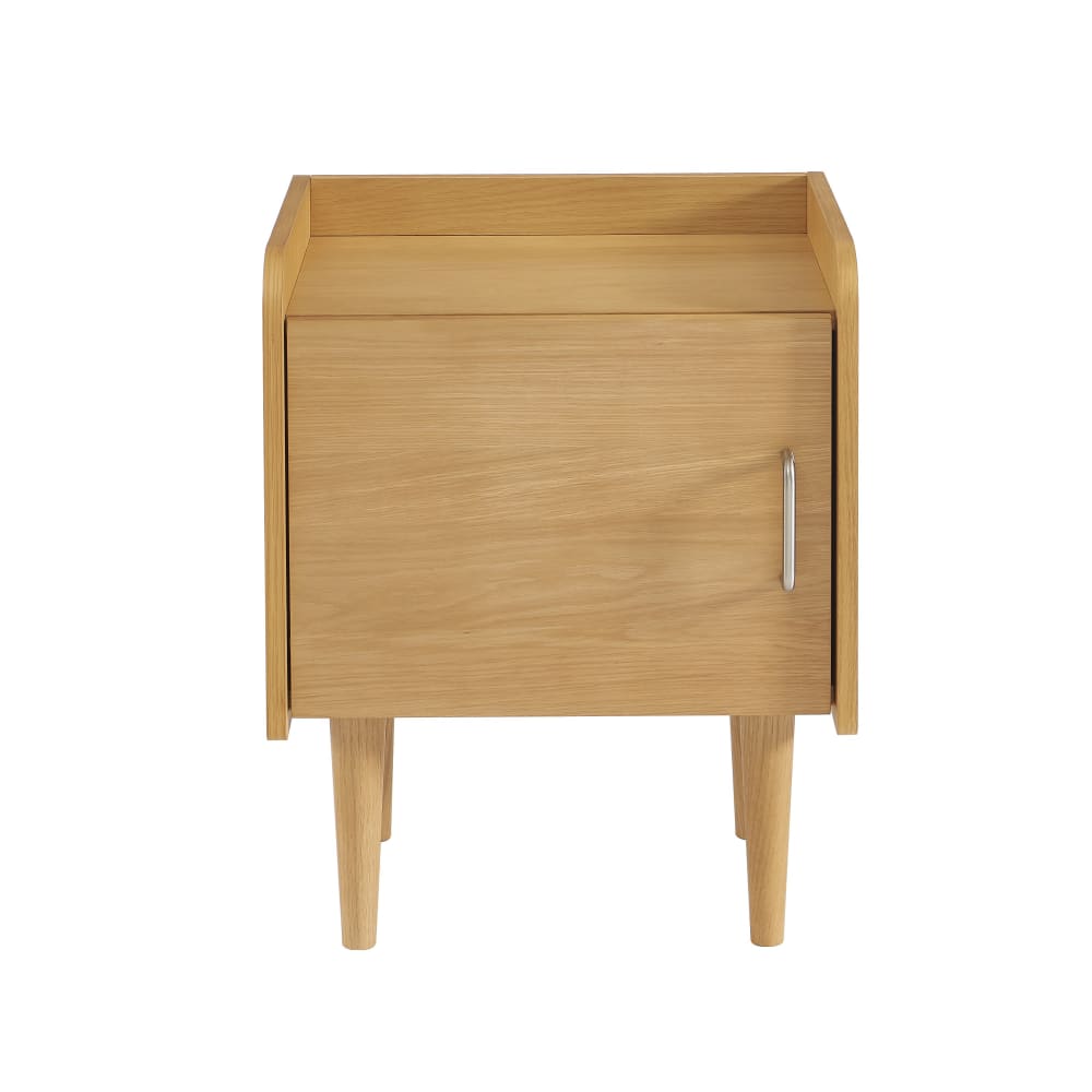 Table de chevet placage chêne 45 cm