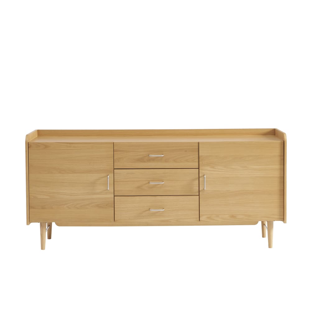 Buffet placage chêne 180cm - Maisons du Monde