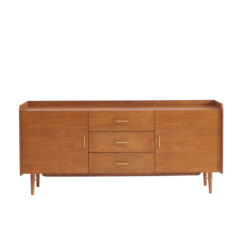 Buffet placage frêne 2 portes 180cm