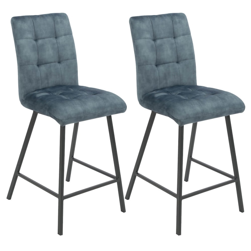 Lot de 2 tabourets de