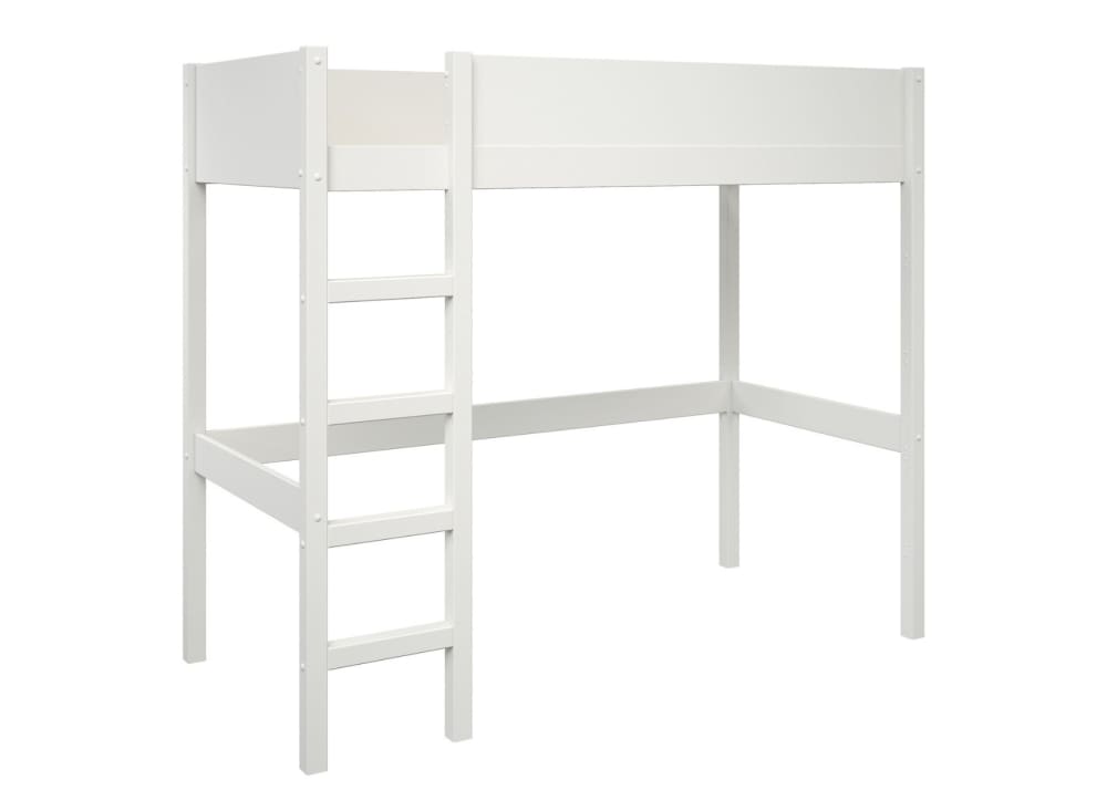 Lit mezzanine 90x200 Blanc