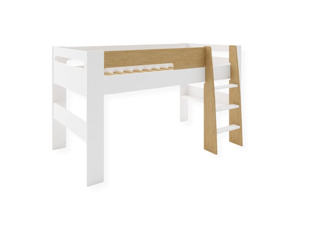 Lit mi-hauteur 90x190