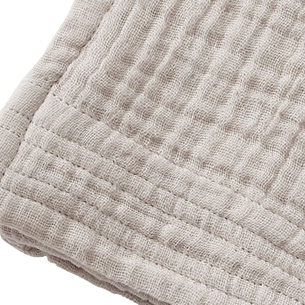 Serviette de bain gaze de coton naturel 30x50 cm - Maisons du Monde