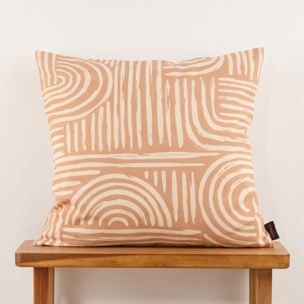 Housse de Coussin Coton multicolore 50x50 cm - Maisons du Monde