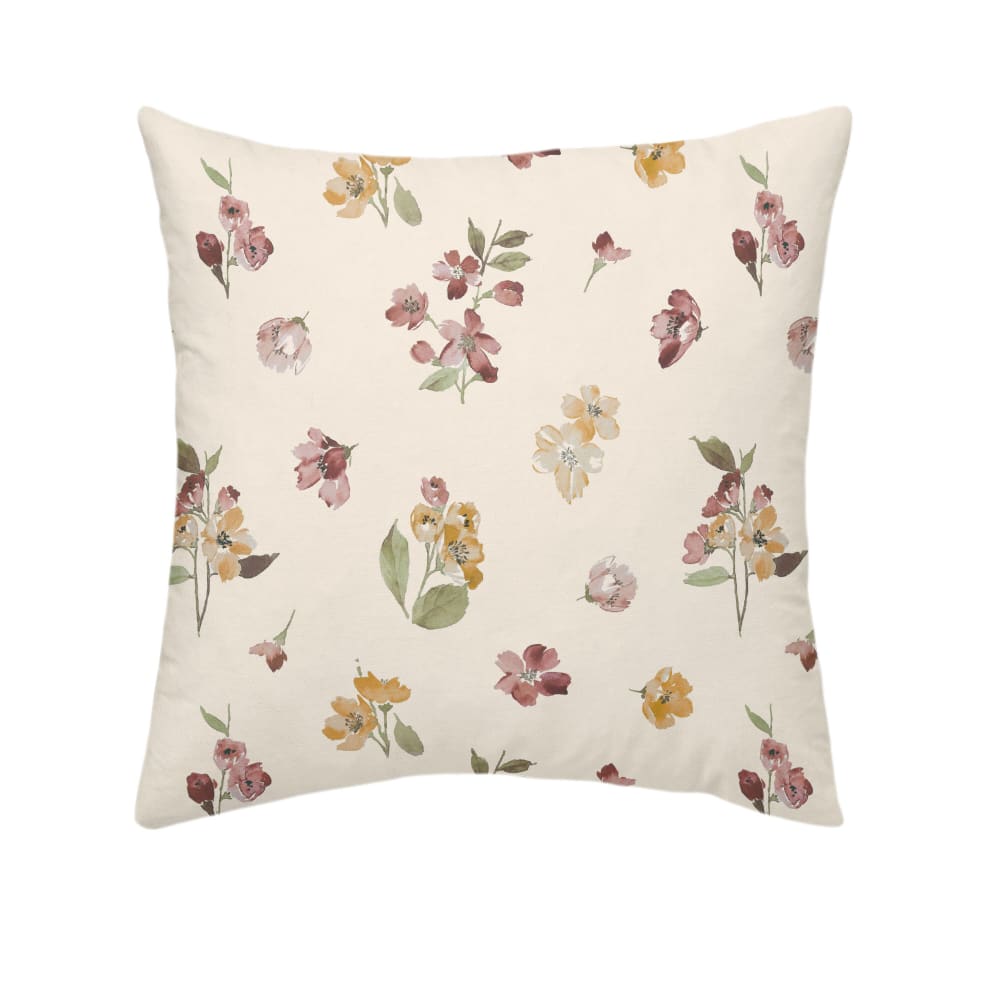 Taie d'oreiller en popeline 300 fils multicolore 65x65 cm